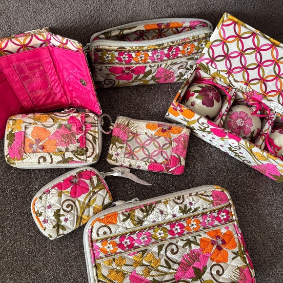 Vera Bradley Bundle. Tea Garden , retired pattern - Picture 2 of 12